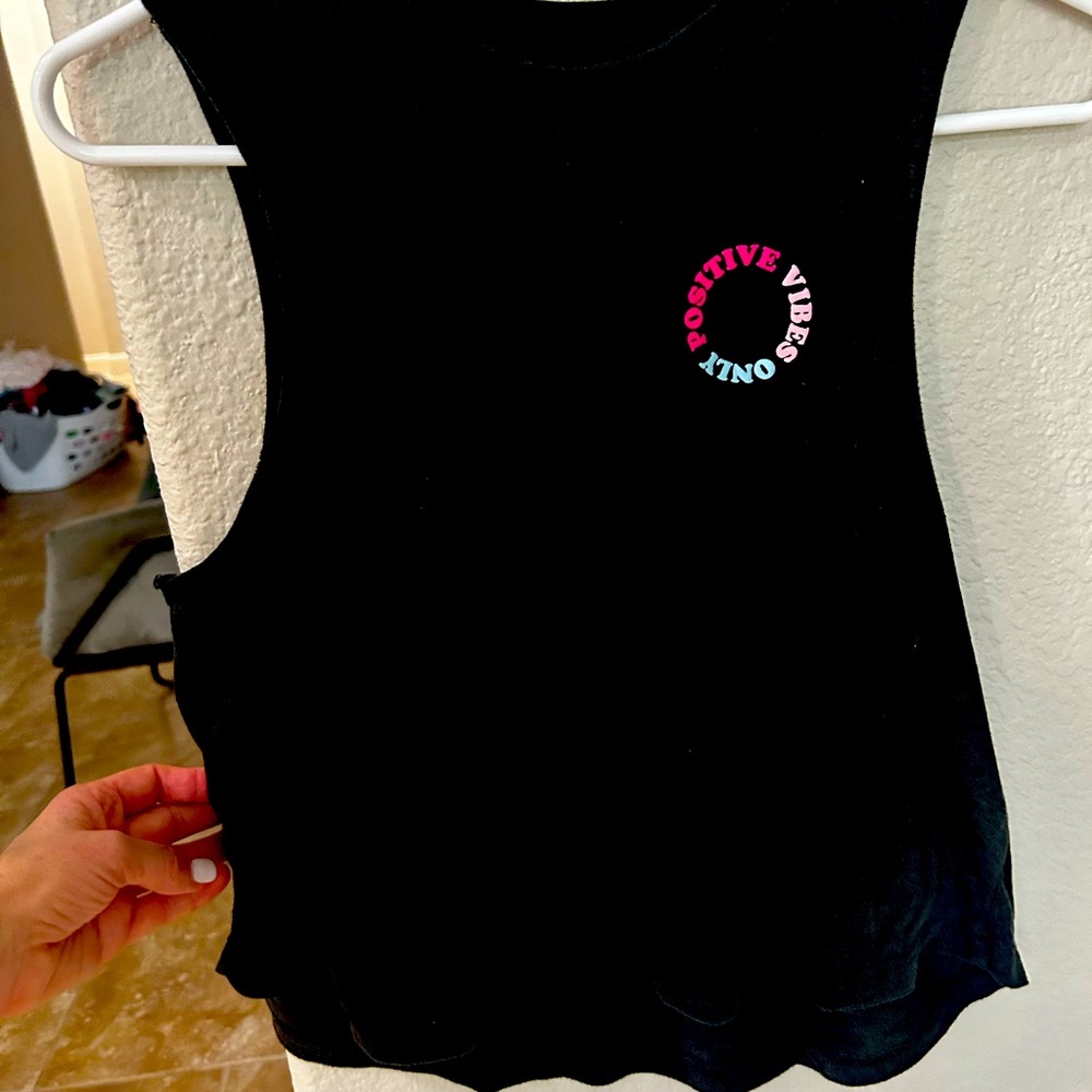 Black, spiritual, gangster, tank top. Like new, worn once. Size large.